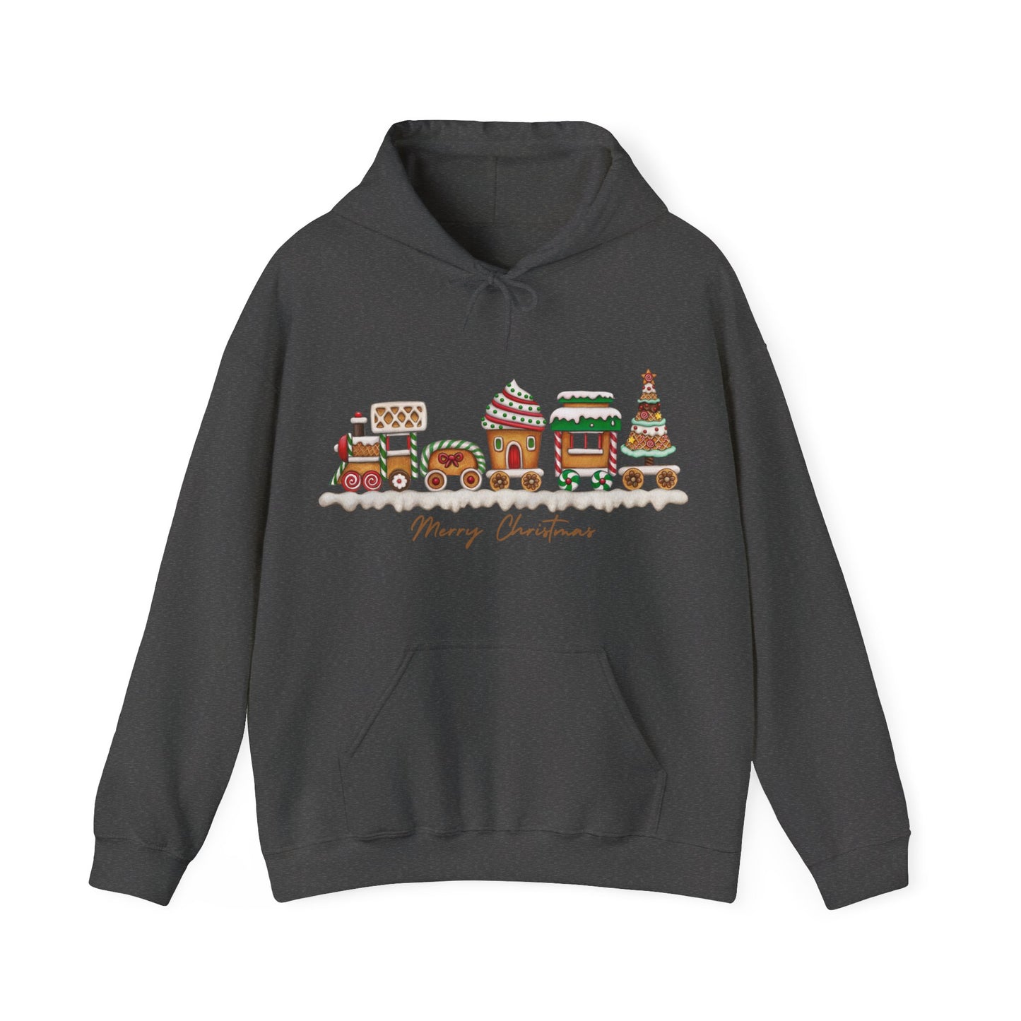 Vintage Christmas sweatshirt Biscuits Train Hoodie Sweatshirt, Holiday Sweatshirt, Festive Hoodie, Christmas Jumper, Winter Sweatshirt, Cozy