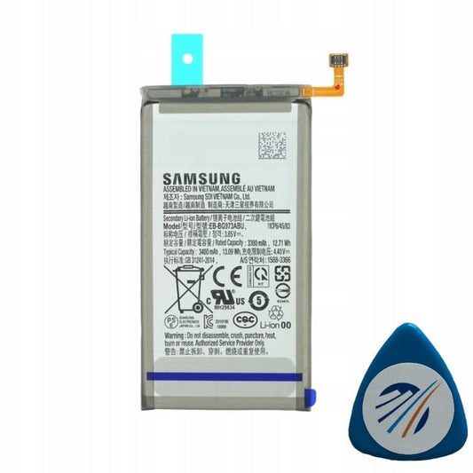 INNCOMM Batterie d'origine EB-BG973ABU pour Samsung Galaxy S10 SM-G973 | Smartphone GH82-18826A | Pile au Lithium-ION | 3.85V 3400mAh | Piles de Remplacement de Marque