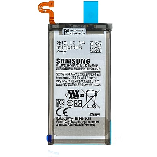 INNCOMM Batterie d'origine EB-BG960ABE pour Samsung Galaxy S9 SM-G960 | Smartphone GH82-15963A | Pile au Lithium-ION | 3.85V 3000mAh | Piles de Remplacement de Marque