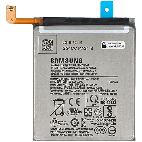 INNCOMM Batterie d'origine EB-BA907ABY pour Samsung Galaxy S10 Lite SM-G770 | Smartphone GH82-21673A | Pile au Lithium-ION | 3.85V 4500mAh | Piles de Remplacement de Marque